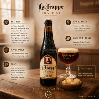 LA TRAPPE® Bière Dubbel 330ml