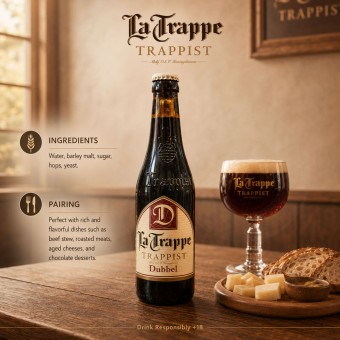 LA TRAPPE® Bière Dubbel 330ml