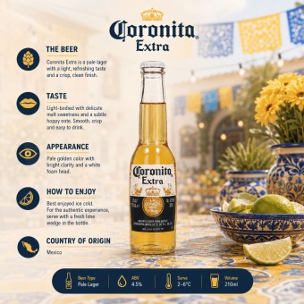 CORONA� Coronita Piwo 210ml