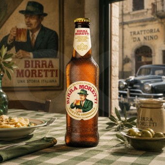 BIRRA MORETTI� Premium Lager 330ml