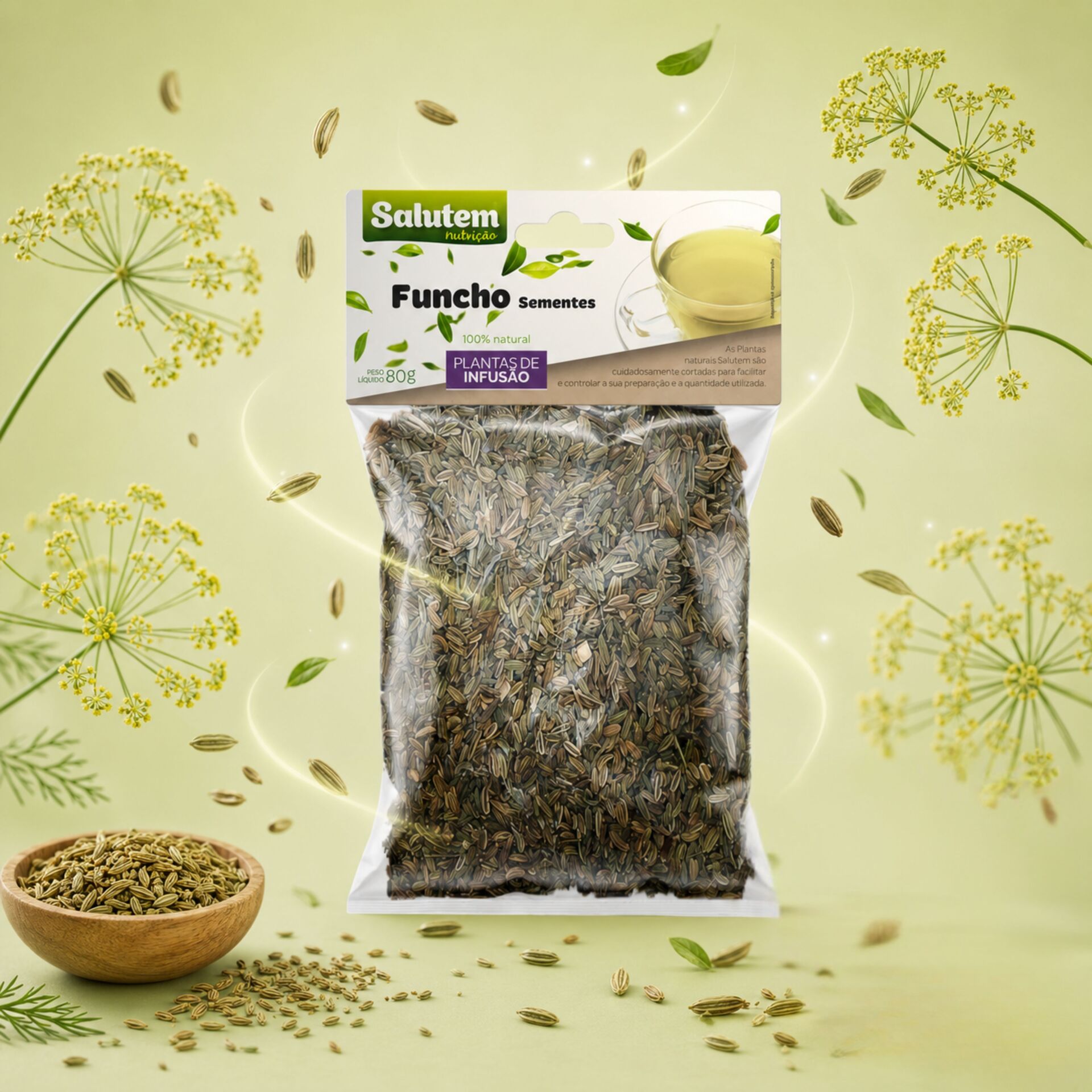 SALUTEM® Loose Fennel Seeds 80g