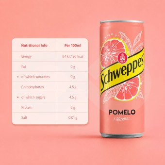 SCHWEPPES® Acqua Tonica Pompelmo 330ml