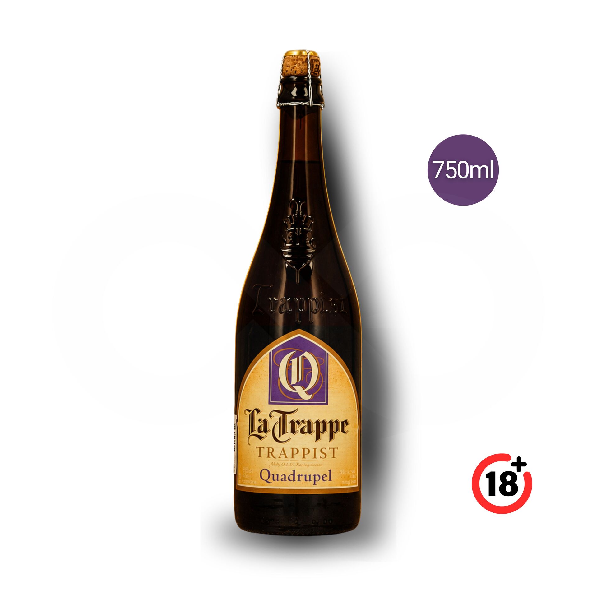 LA TRAPPE® Bier Quadrupel 750ml