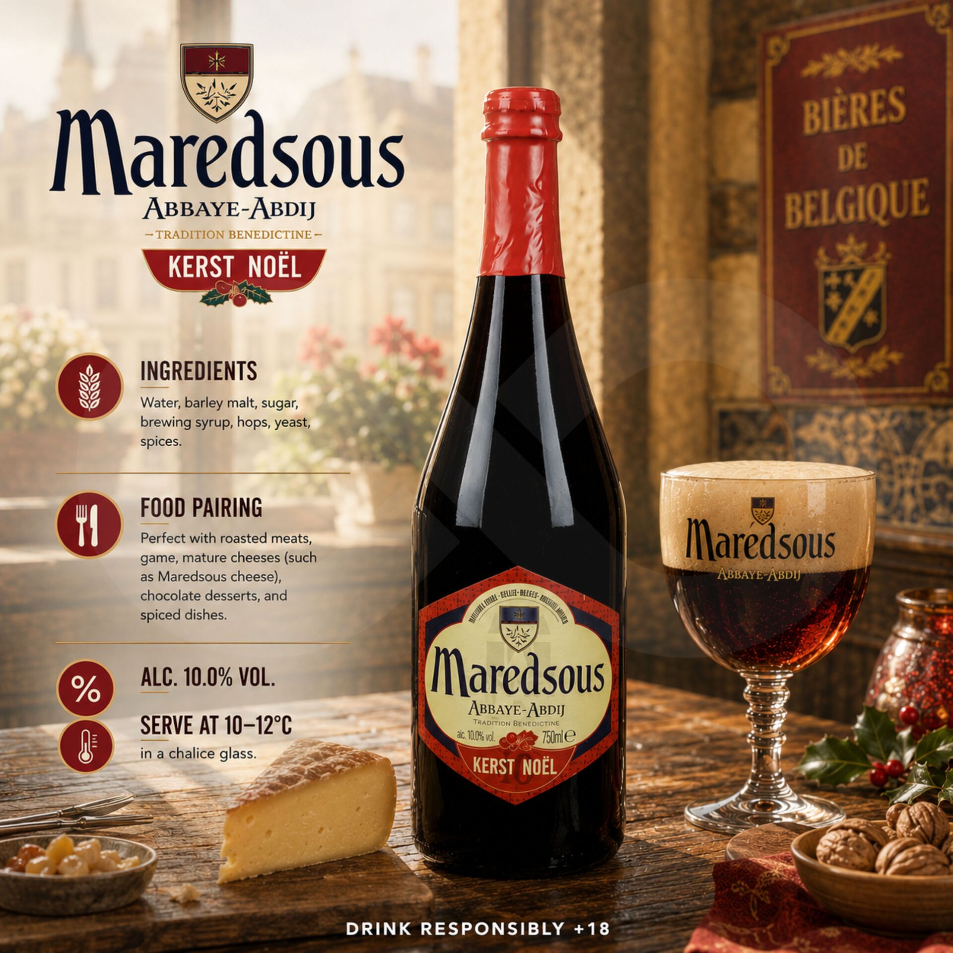 MAREDSOUS® Bier Kerstbier 750ml