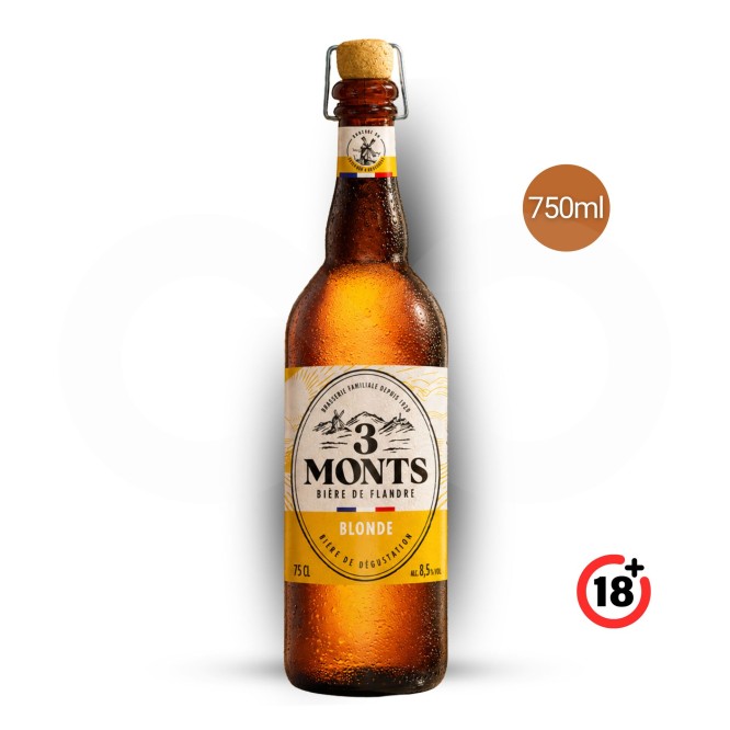 3 MONTSŪ Blonde Beer 750ml
