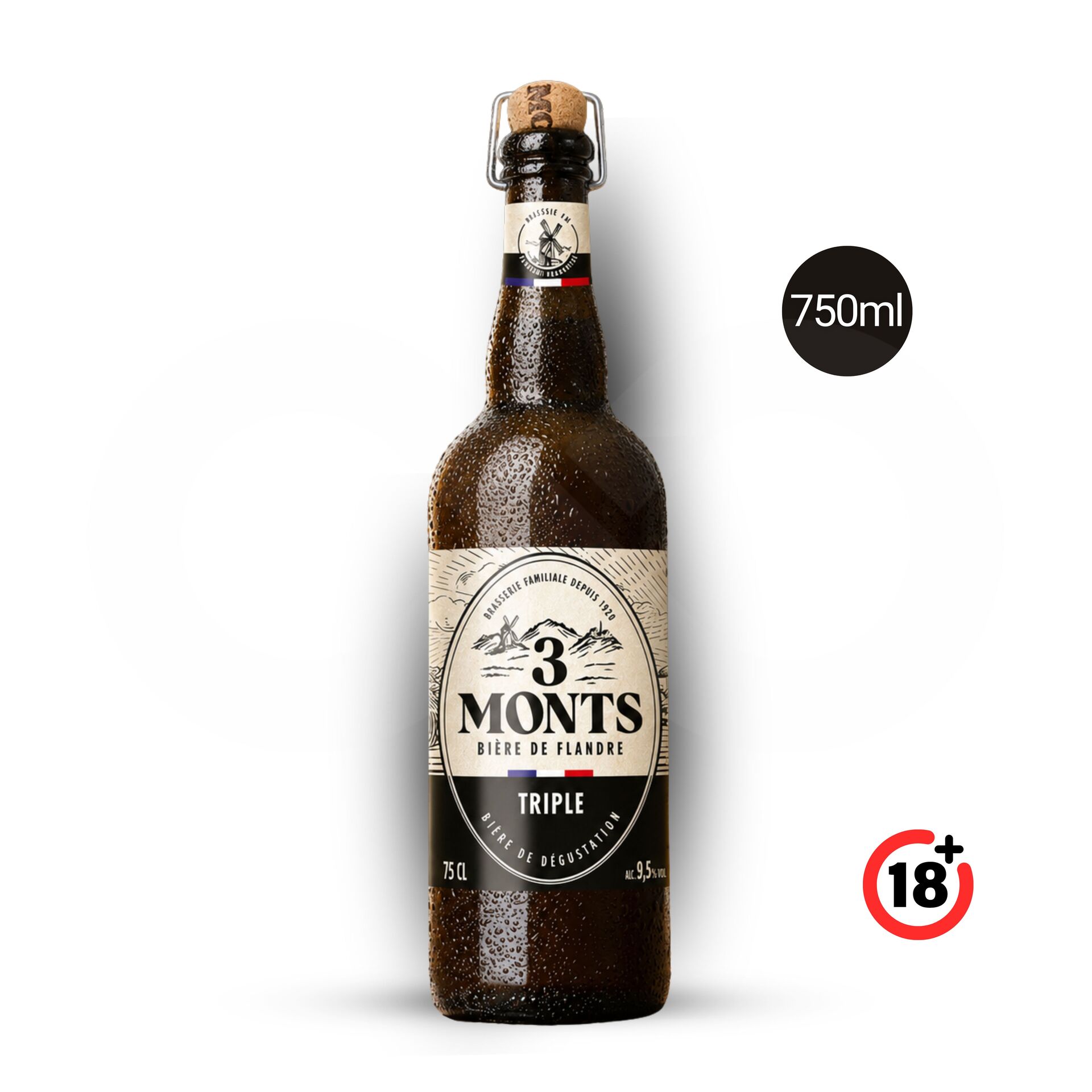 3 MONTS® Triple Bier 750ml
