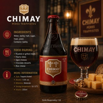CHIMAY� Bi�re Red 330ml