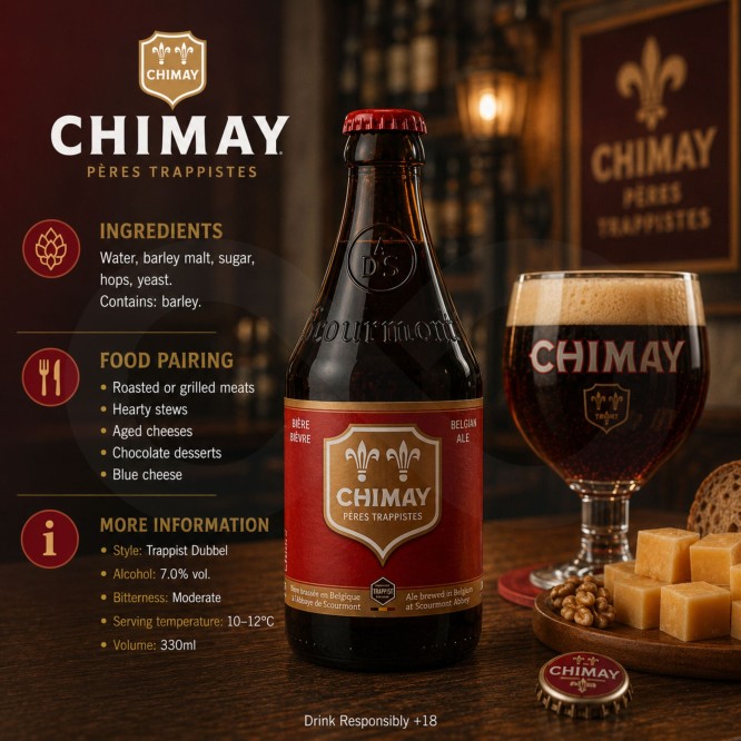 CHIMAY� Bi�re Red 330ml