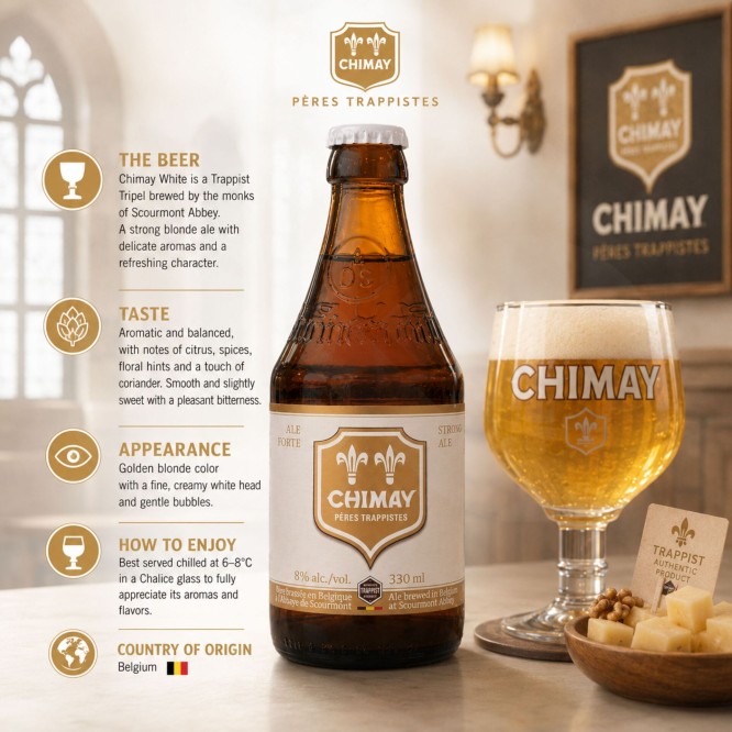 CHIMAY® Cerveza Triple 330ml