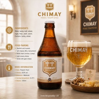 CHIMAY® Cerveza Triple 330ml