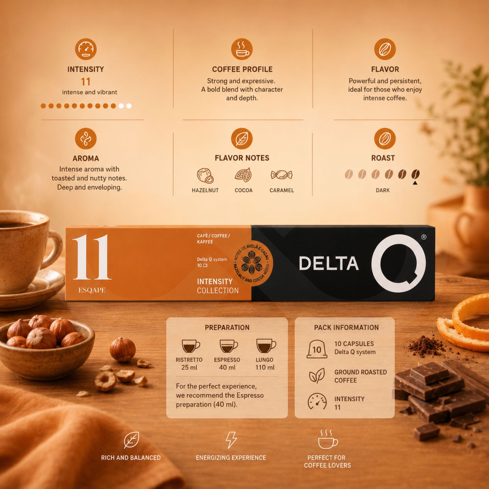 DELTA Q® Delta Q Escape Capsules 10 uts.