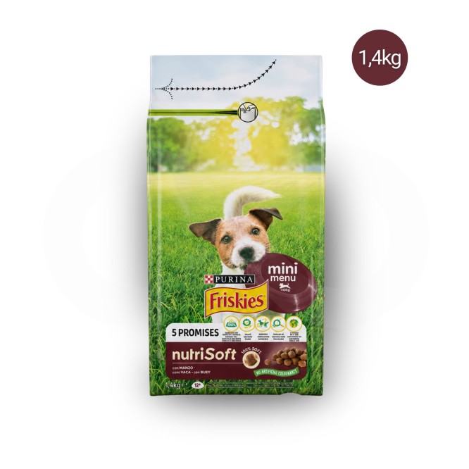 PURINA® FRISKIES Mini Menu Boeuf 1.4Kg