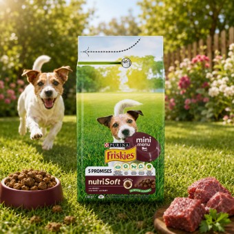PURINA® FRISKIES Mini Menu Boeuf 1.4Kg