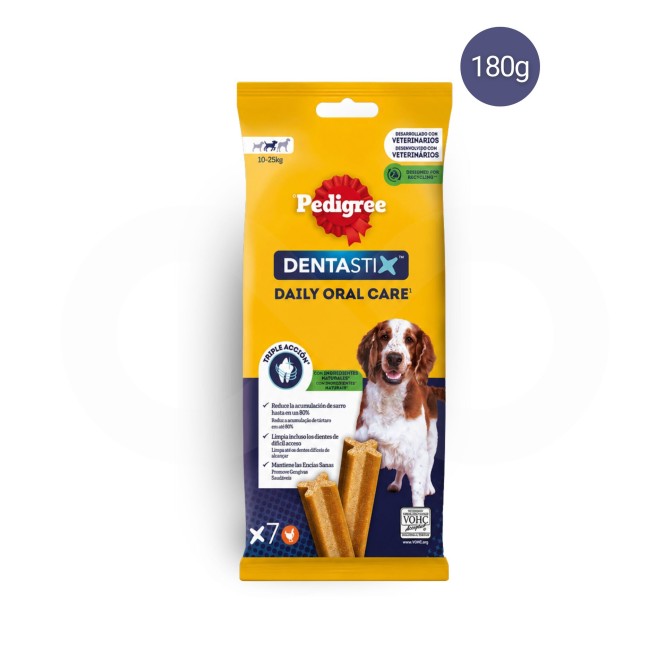 PEDIGREE® Dentastix für mittelgroße Hunde 180g