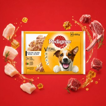 PEDIGREE® Chicken & Lamb 4x100g PEDIGREE® Chicken & Lamb 4x100g