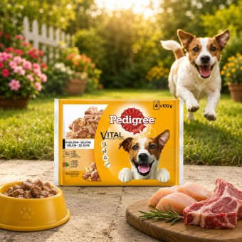 PEDIGREE® Kurczak i Jagniecina 4x100g