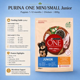 PURINA� ONE Junior Chicken 800g
