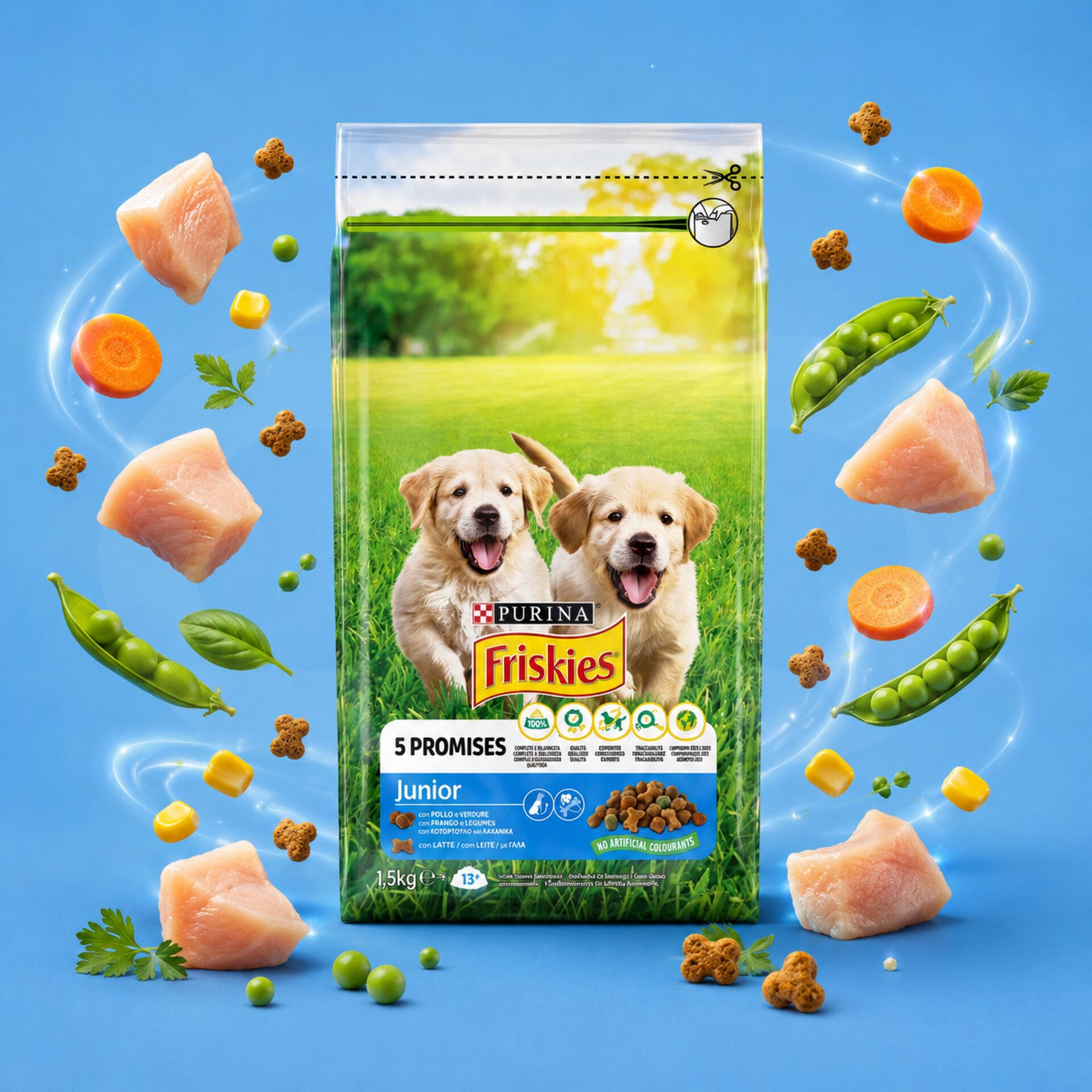 PURINA® FRISKIES Jśnior 1.5Kg