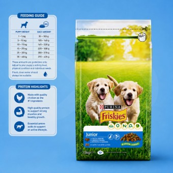 PURINA� FRISKIES J�nior 1.5Kg