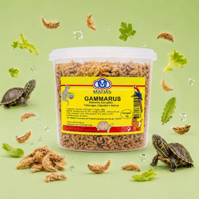 MATIAS® Gammarus para Tartarugas 100 g