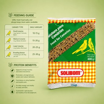 SOLIBOMŽ Mengeling voor Kanaries 400 g