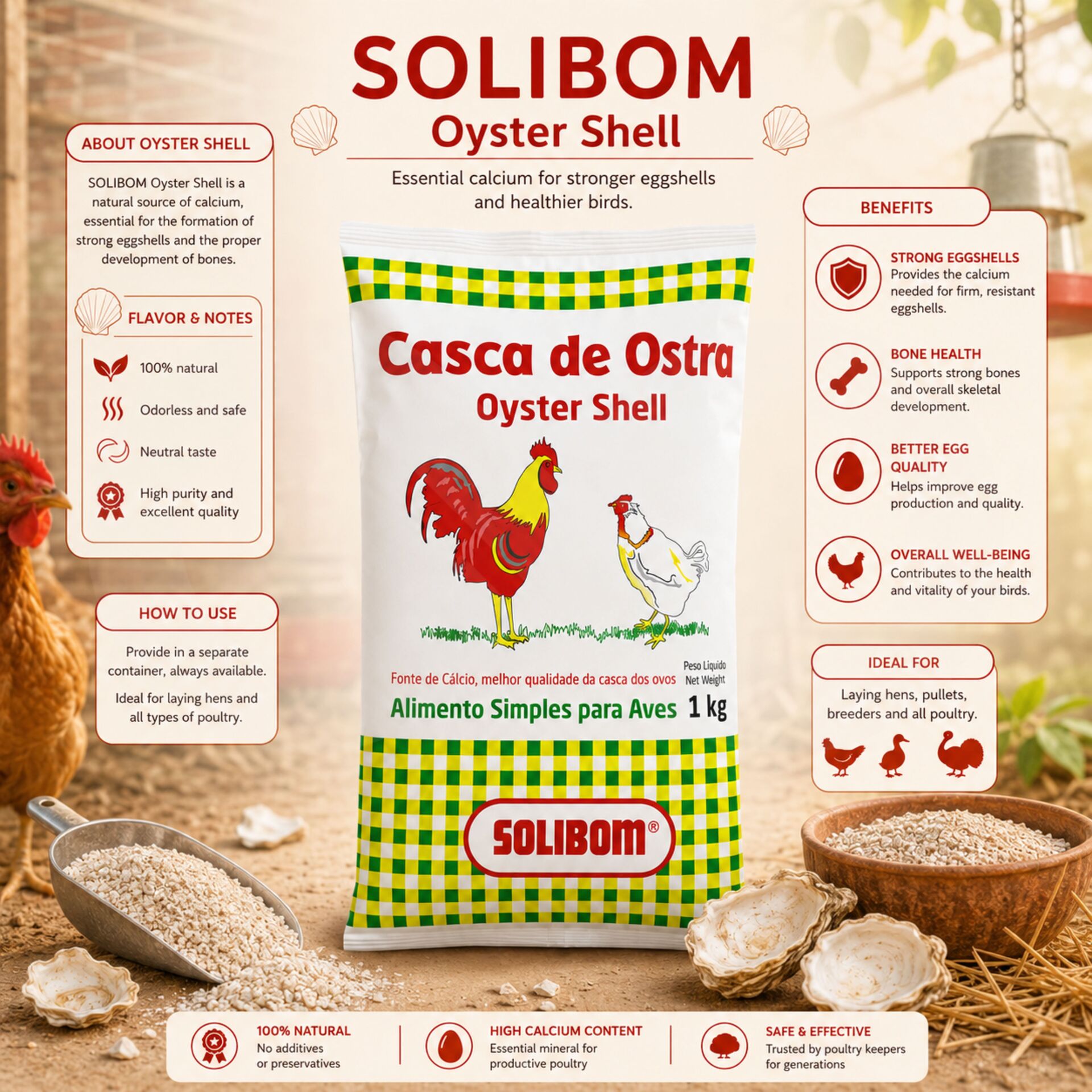 SOLIBOM® Austernschalen 1 kg