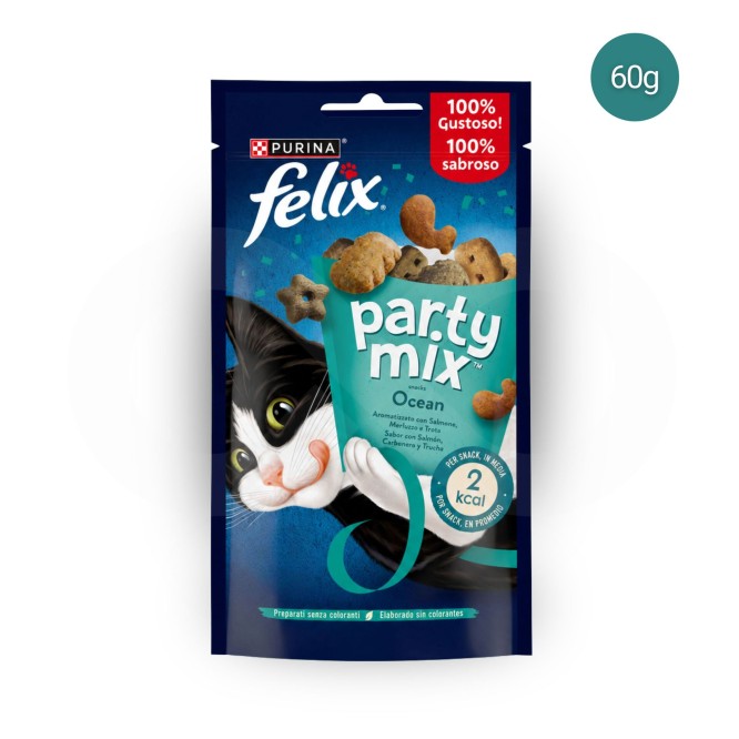 PURINAź FELIX Snack Party Mix Ocean 60gr