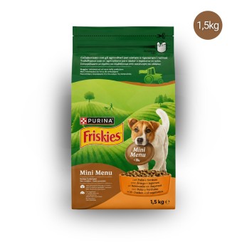 PURINA� FRISKIES Mini Menu Chicken and Vegetables 1.5 kg