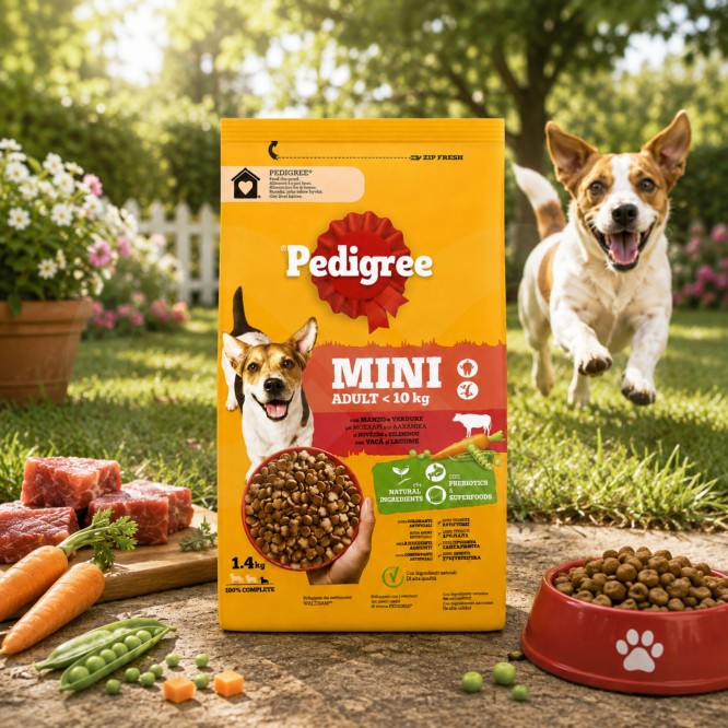 PEDIGREE� Mini Adult Beef and Vegetables 1.4 kg