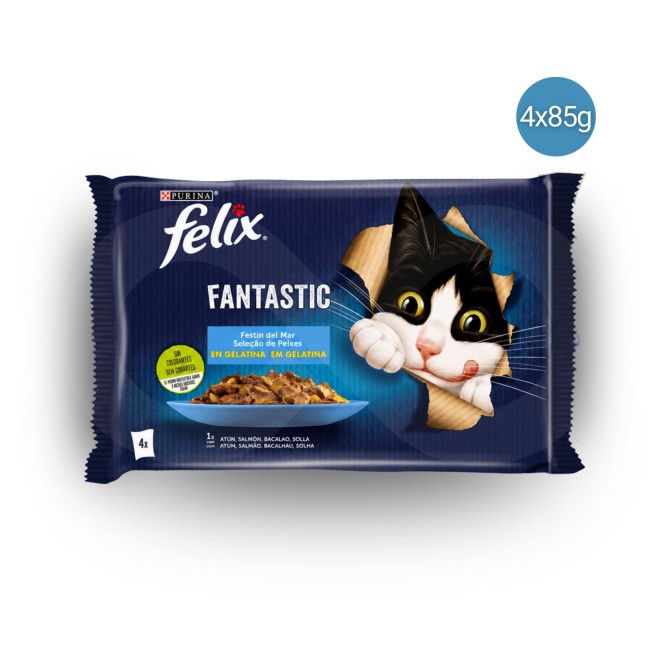 PURINA� FELIX� Fantastic Morska Uczta  4 x 85g