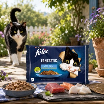 PURINA� FELIX� Fantastic Morska Uczta  4 x 85g