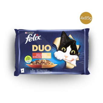 PURINA® FELIX Fantastic Duo Selección del Campo 4 x 85g PURINA® FELIX Fantastic Duo Selección del Campo 4 x 85g