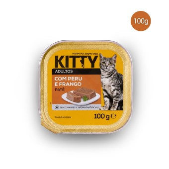 KITTY® Adult Pâté Turkey and Chicken 100 g