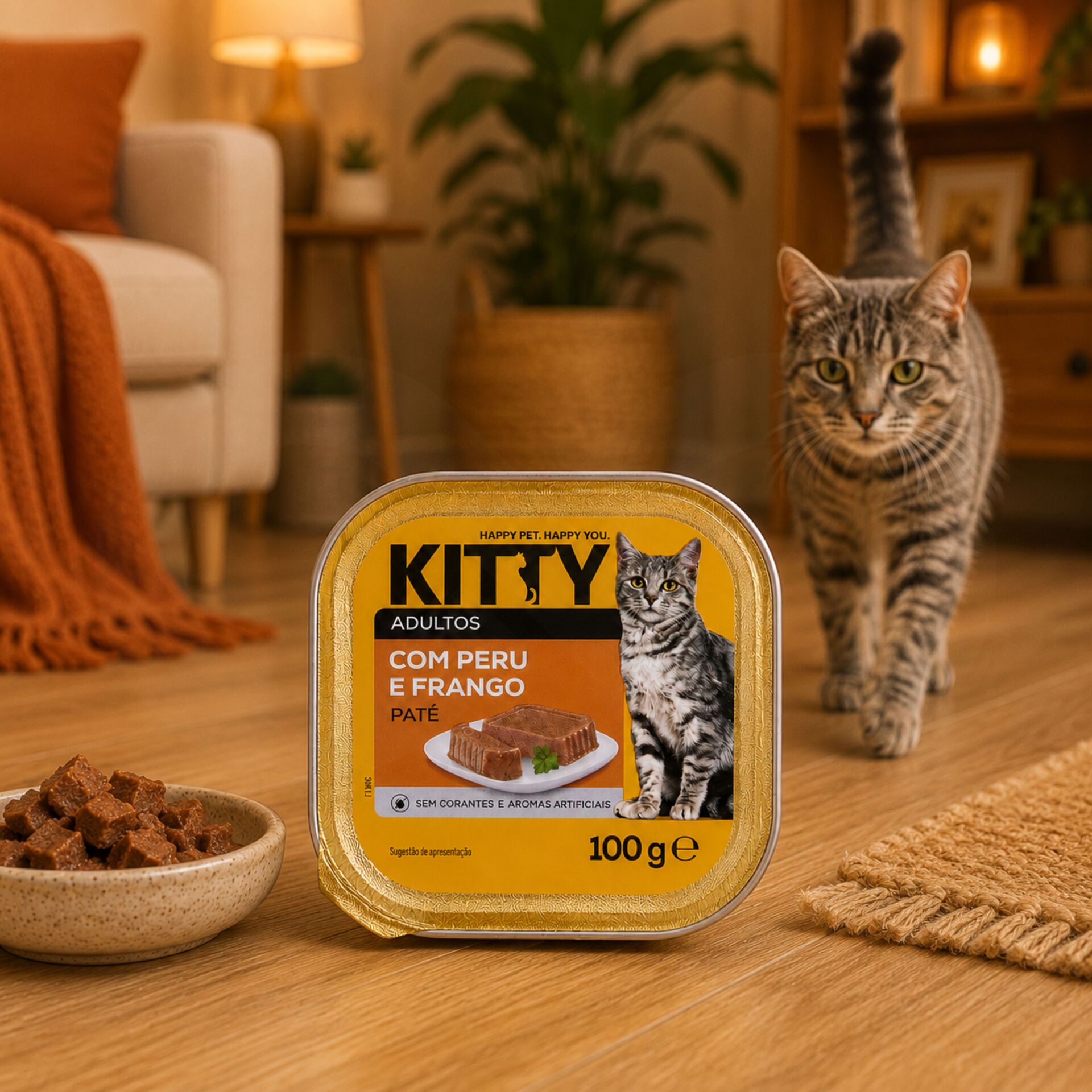 KITTY® Adult Pâté Turkey and Chicken 100 g