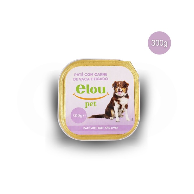 ELOU PET® Adult Dog Pâté Poultry and Game 300 g