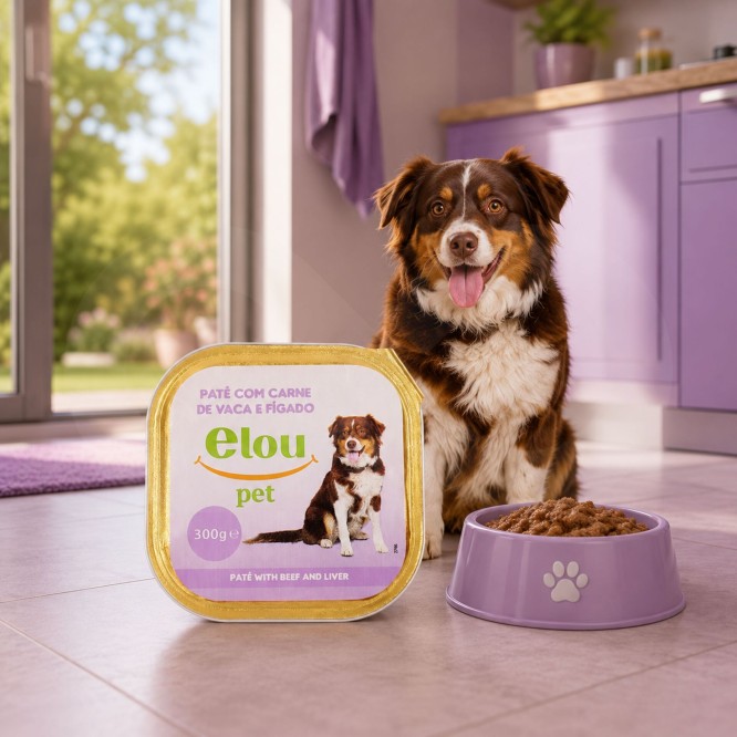 ELOU PET® Adult Dog Pâté Poultry and Game 300 g