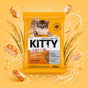 KITTY� Junior Frango e Arroz 400gr