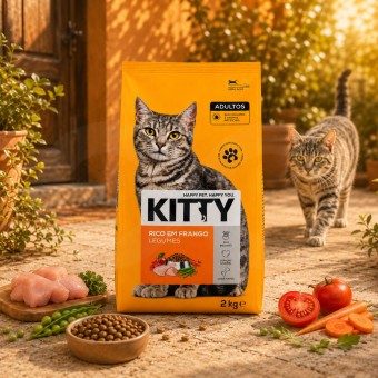 KITTY® Adulte Poulet et Légumes 2 kg