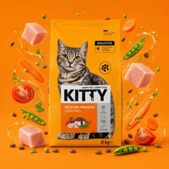 KITTY� Adulte Poulet et L�gumes 2 kg