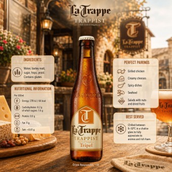 LA TRAPPE� Bier Tripel 330ml