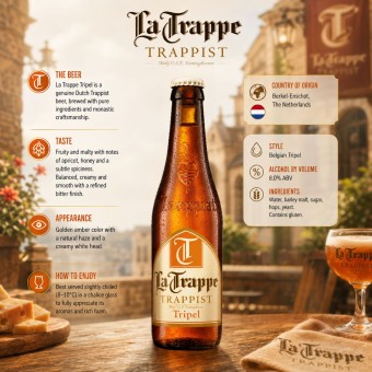 LA TRAPPE� Bier Tripel 330ml