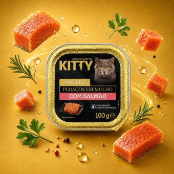 KITTY® Premium Adult Pâté Salmon 100 g