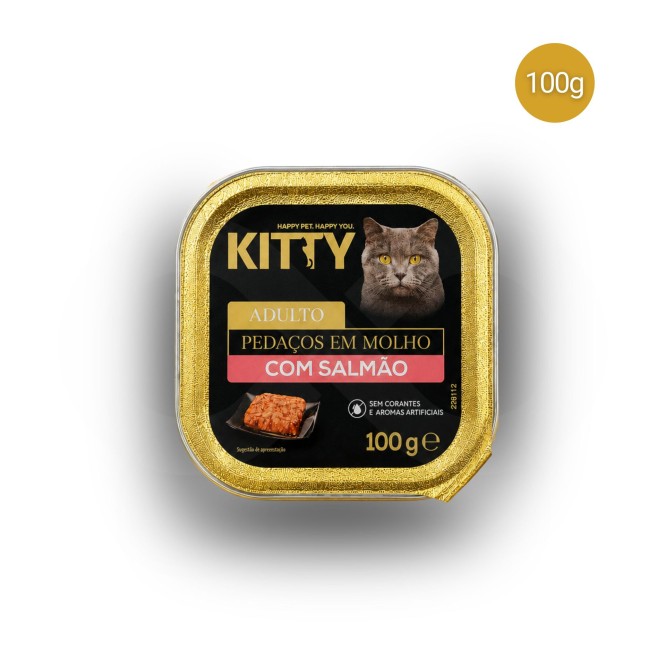 KITTY® Premium Adult Pâté Salmon 100 g