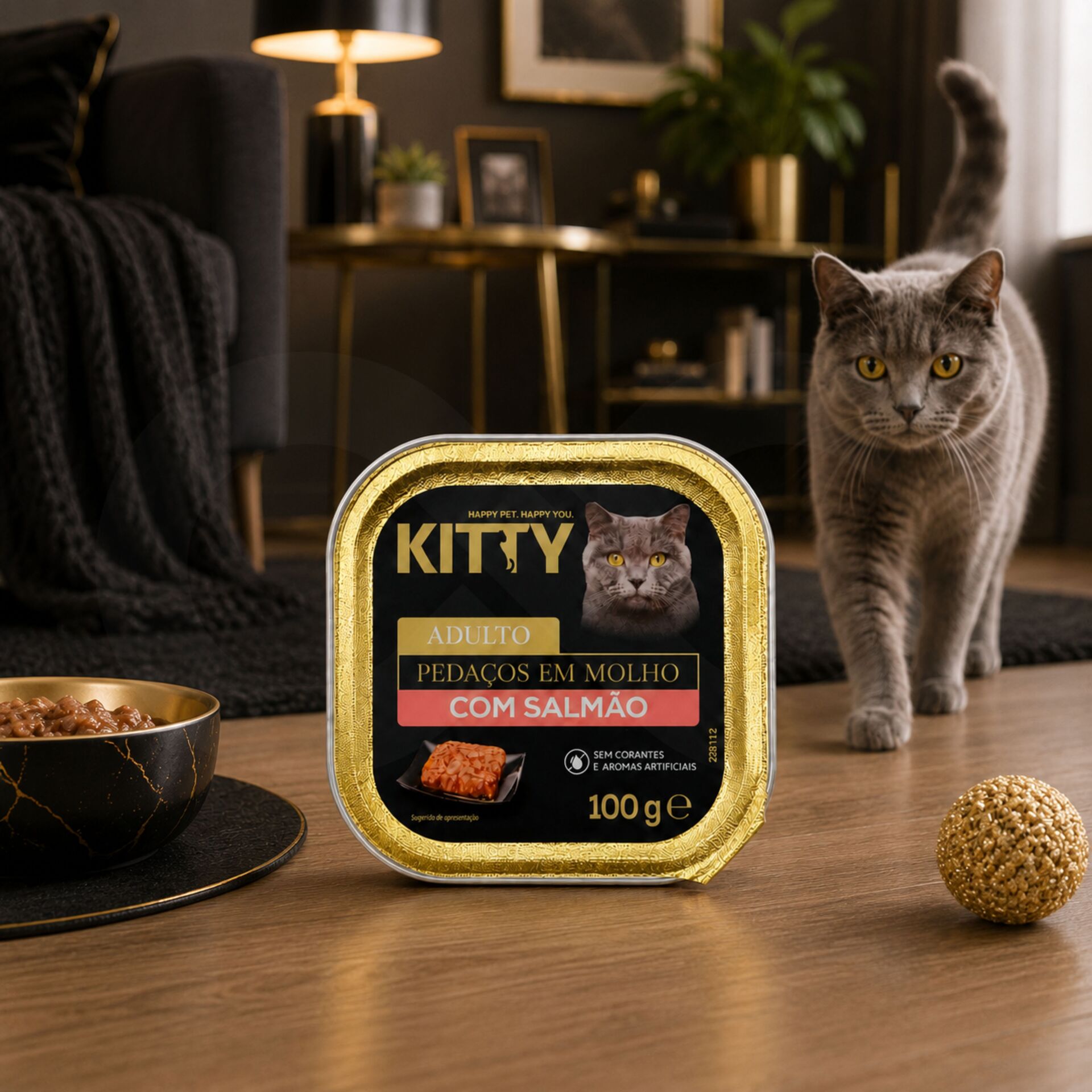 KITTY® Premium Adult Pâté Salmon 100 g