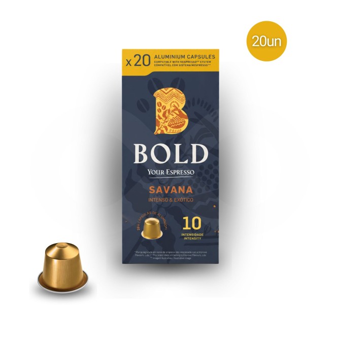 BOLDŽ Savanna Nespresso Capsules 20 pcs