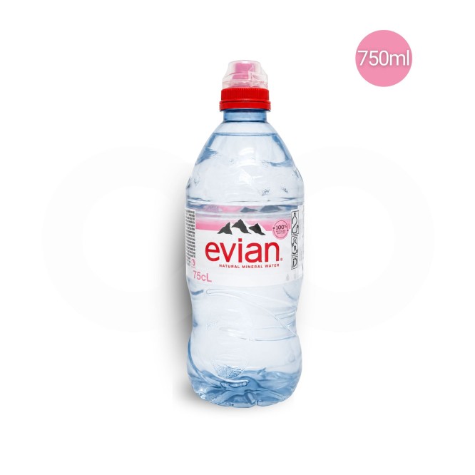 EVIAN® Eau Minérale Naturelle 750ml