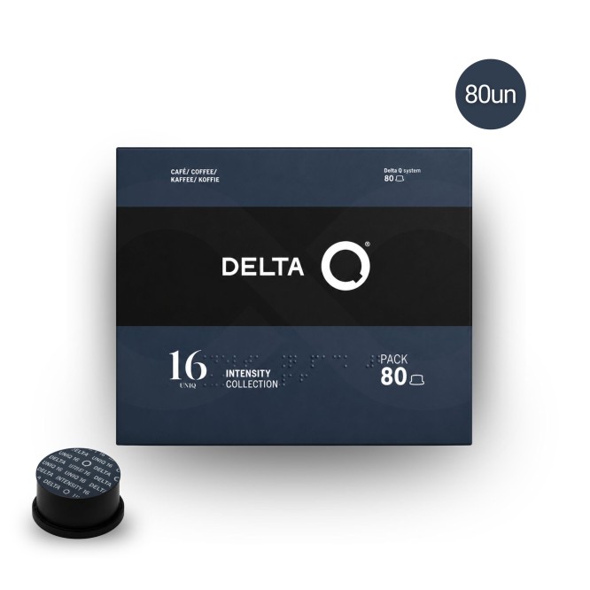 DELTA Q® Delta Q Capsules Uniq Pack 80 un.
