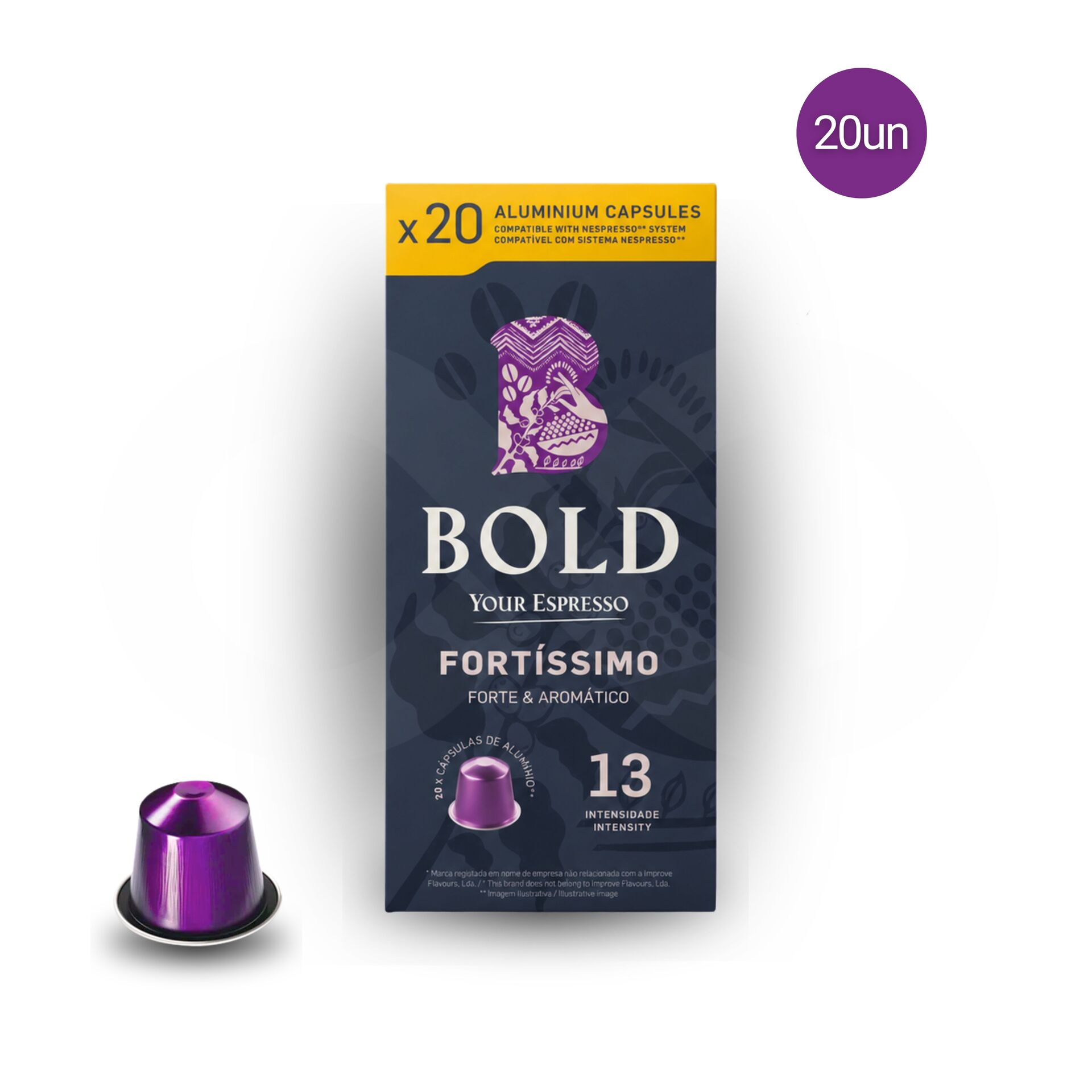 BOLD® Fortissimo Kapsulki Nespresso 20 szt.