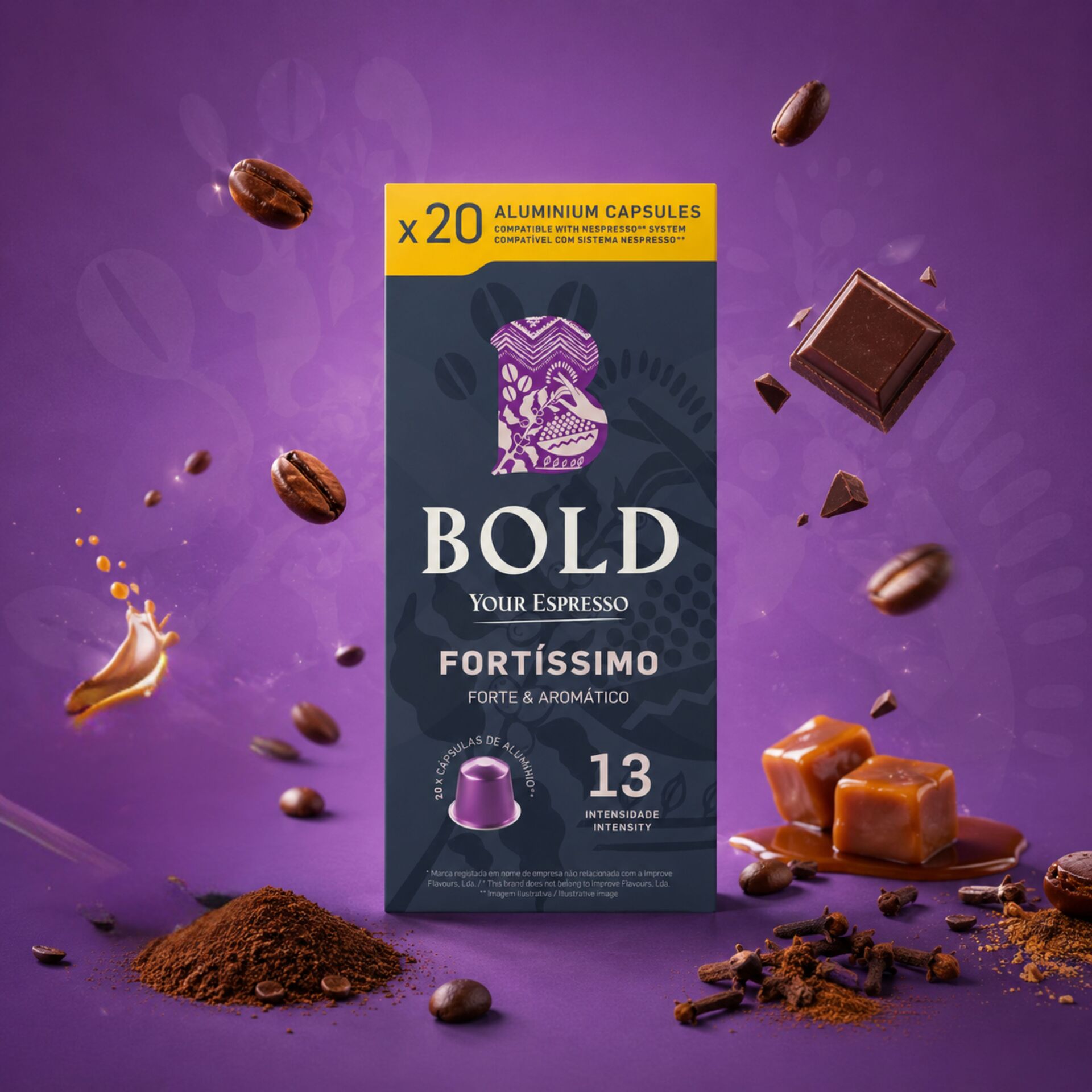 BOLD® Fortissimo Kapsulki Nespresso 20 szt.