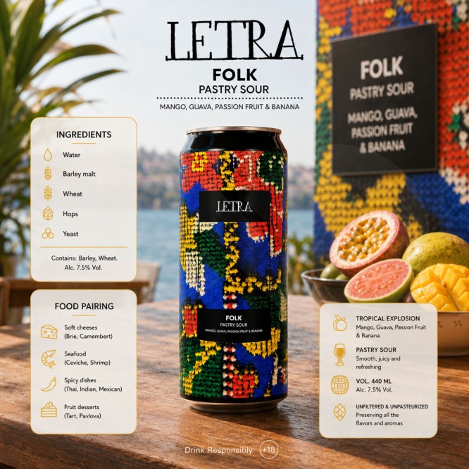 LETRA� Folk 440ml